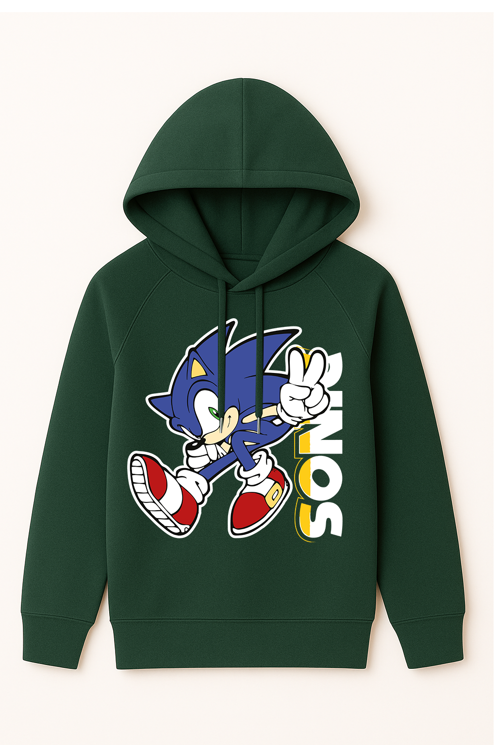 Hoodie para niño de Sonic – Sudadera para niños de Sonic