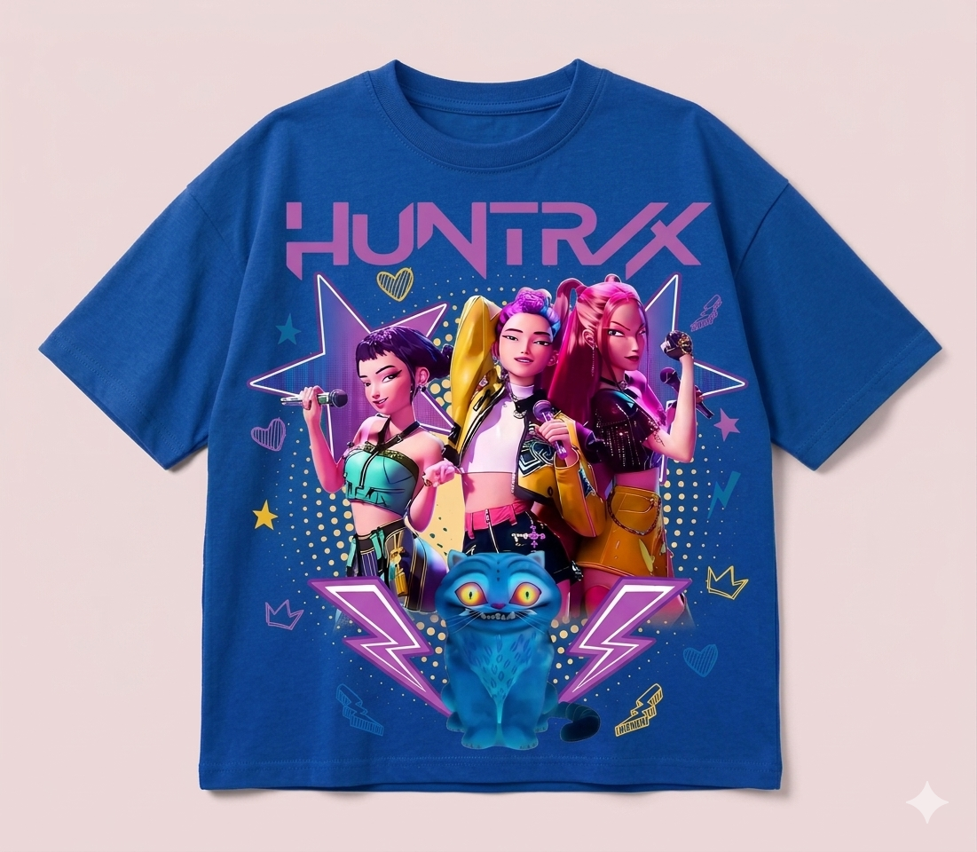 Camiseta niñas Huntrix Kpop