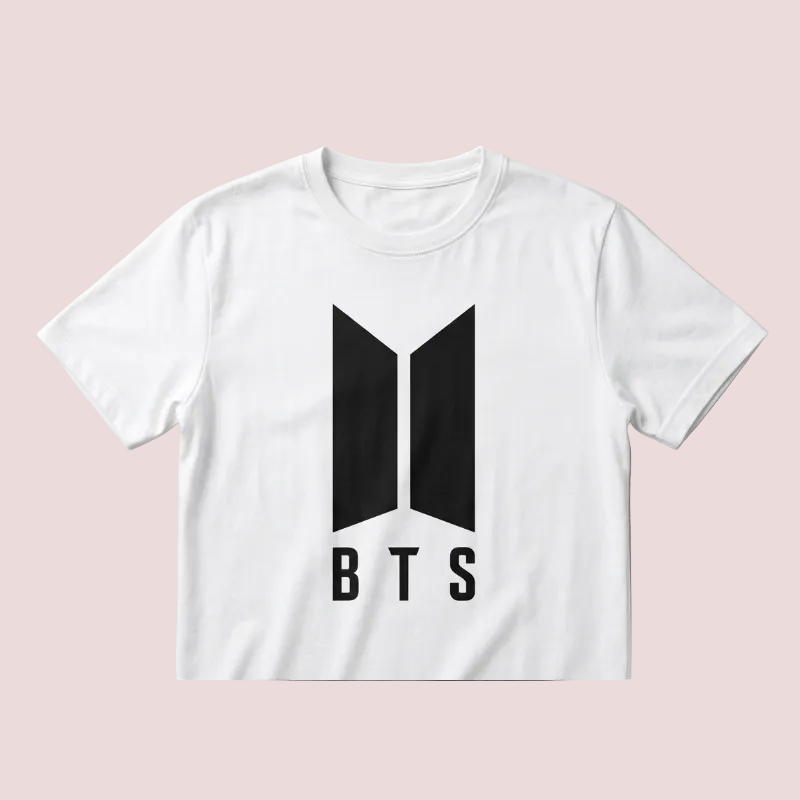 Camiseta overzise niñas bts