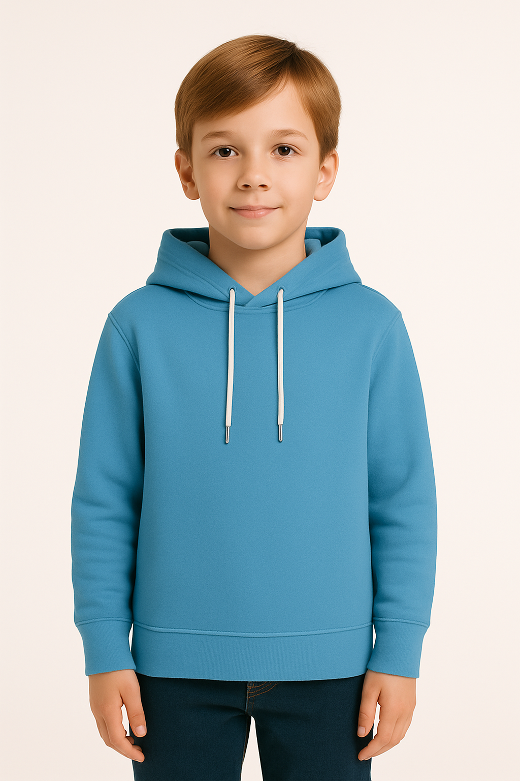 Hoodie para niño azulcielo