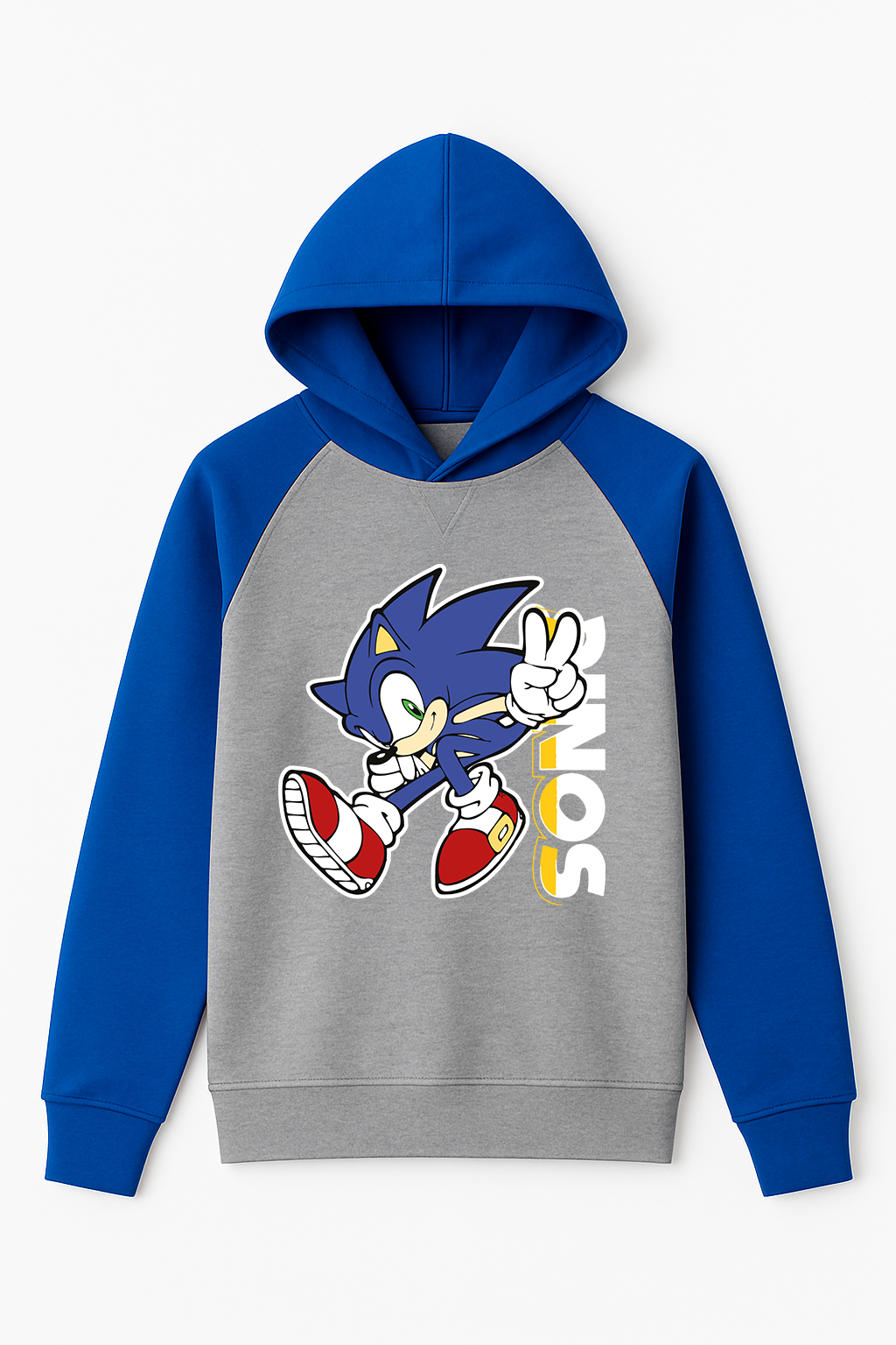 Hoodie de socnic azul