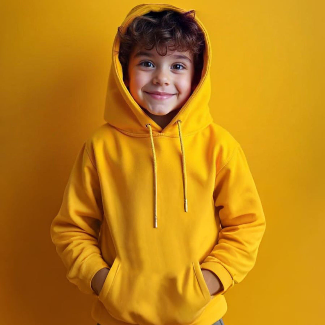Hoodies Unicolor para Niño – Suaves, Ligeras y Versátiles