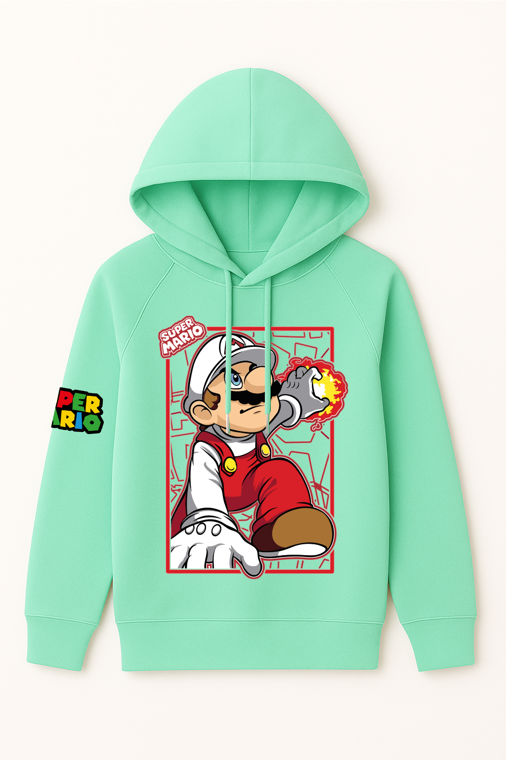 Hoodie Niño Mario Bros – Sudadera Infantil Mario Bros