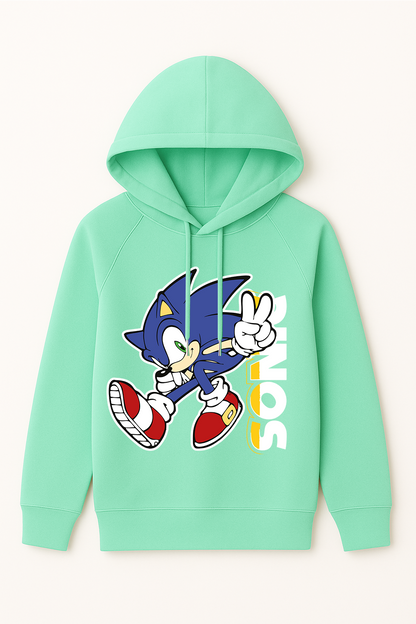 Hoodie para niño de Sonic – Sudadera para niños de Sonic
