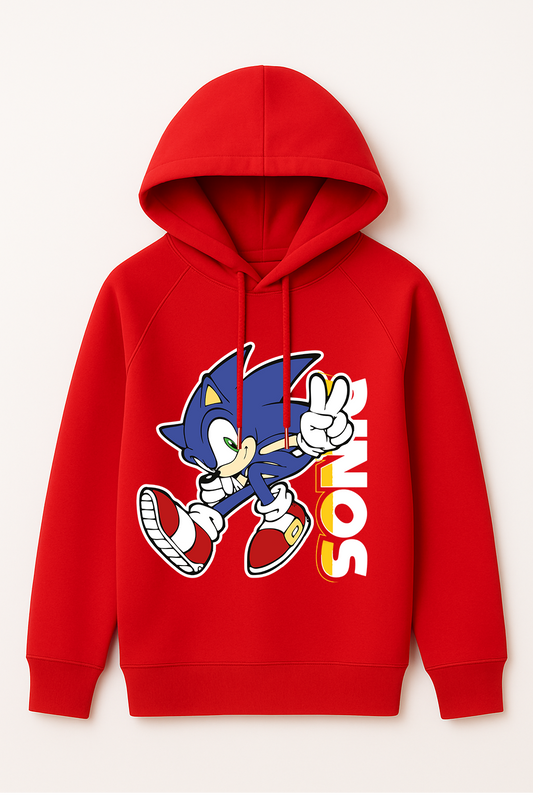 Hoodie para niño de Sonic – Sudadera para niños de Sonic
