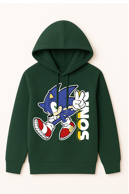 Hoodie para niño de Sonic – Sudadera para niños de Sonic