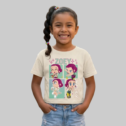 Camiseta overzise niñas soey kpop