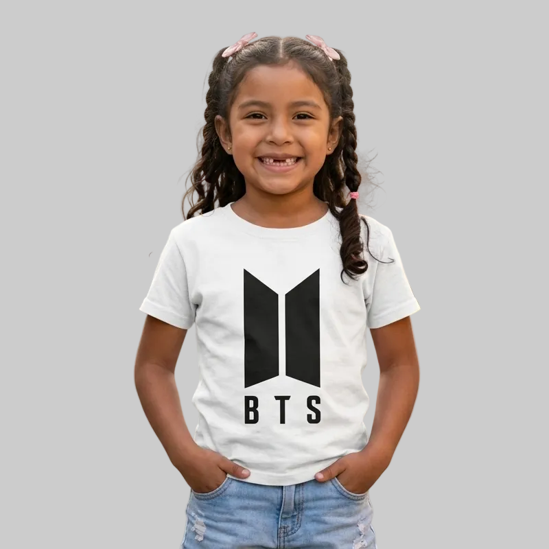 Camiseta overzise niñas bts