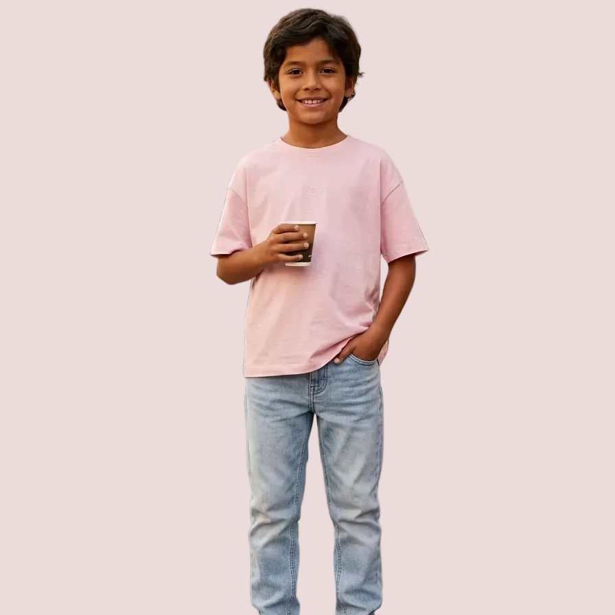 Camiseta overzise niños