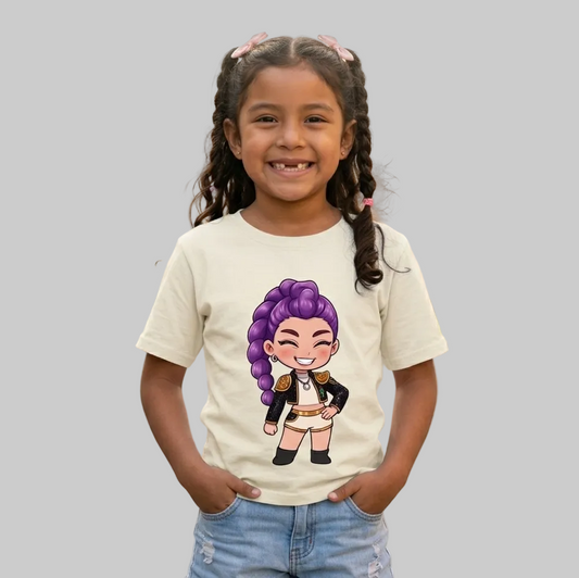 Camiseta overzise niñas mira kpop