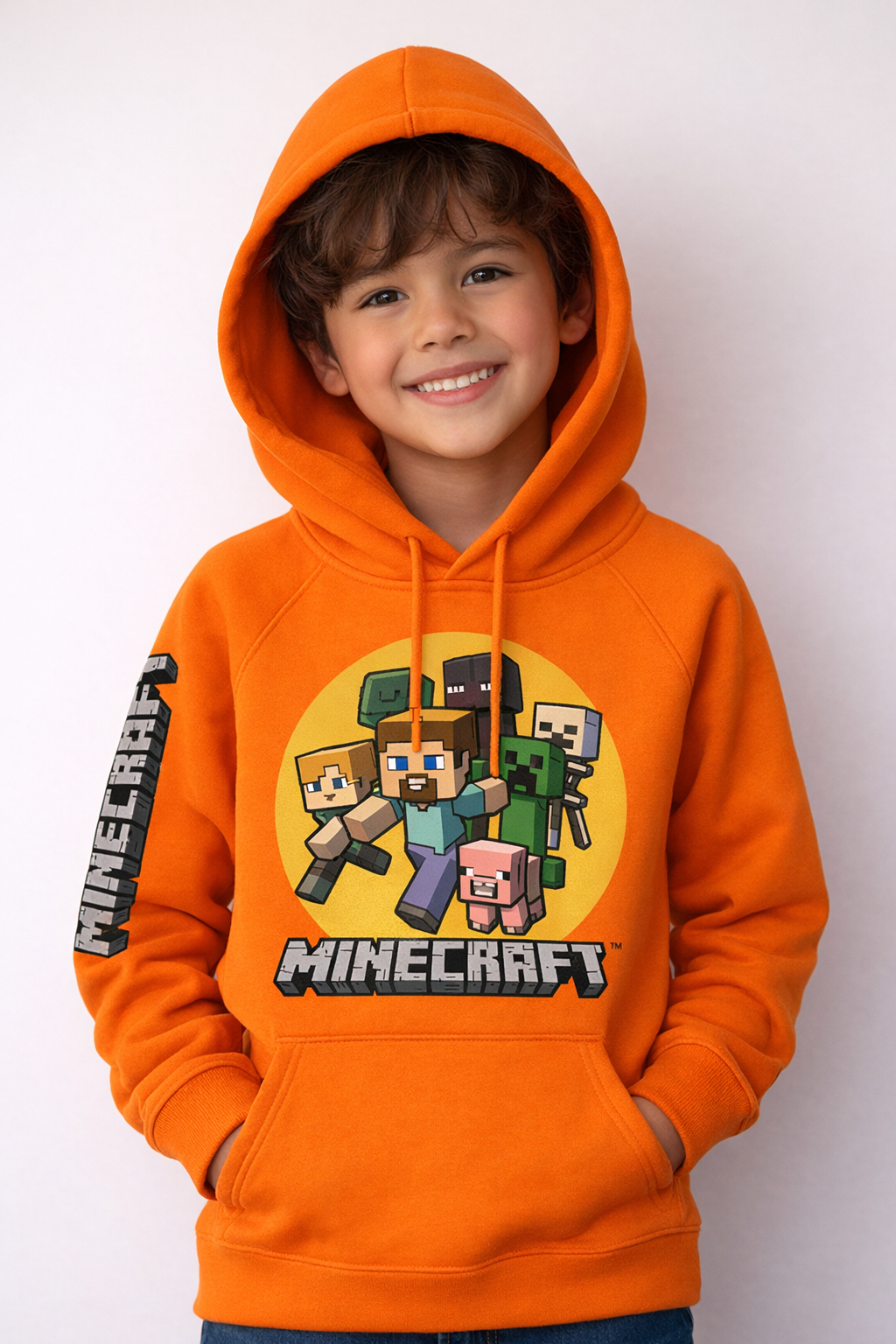 Hoodie para niño de Minecraf – Sudadera para niños de Minecraf