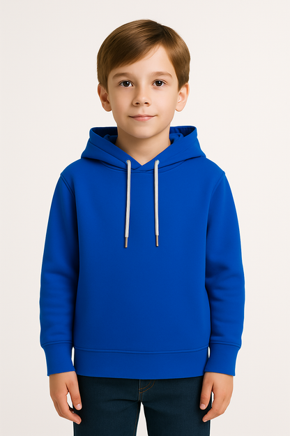 Hoodie  para niñoazul rey