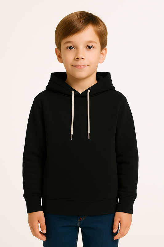 Hoodie  para niño negro